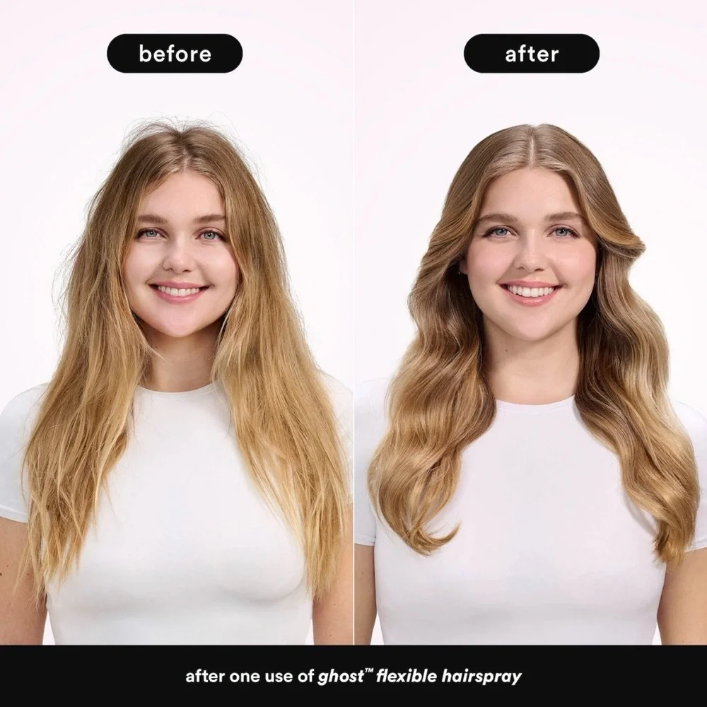 Verb Ghost Flexible Hairspray and Oil Set - Black